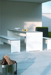 Conmoto Riva Garten Garnitur - Tisch und B�&euro;nke 