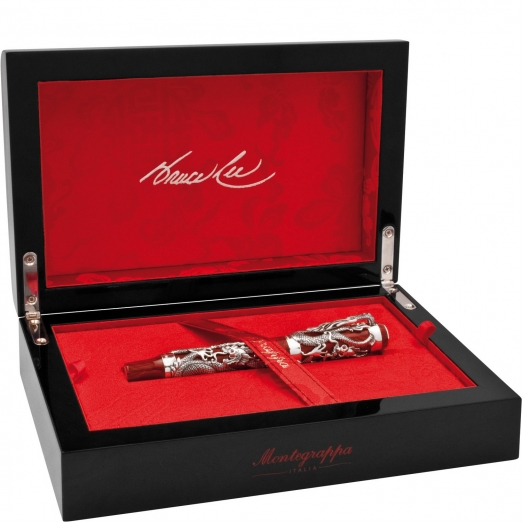 Montegrappa Rollerball Icons Dragon Bruce Lee Gold 