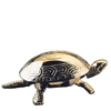 El Casco Tischglocke Schildkröte - vergoldet