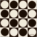 Verner Panton Teppich VP06 BW