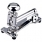 El Casco stapler - chrome 
