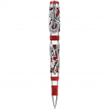 Montegrappa Rollerball Icons Dragon Bruce Lee Silber